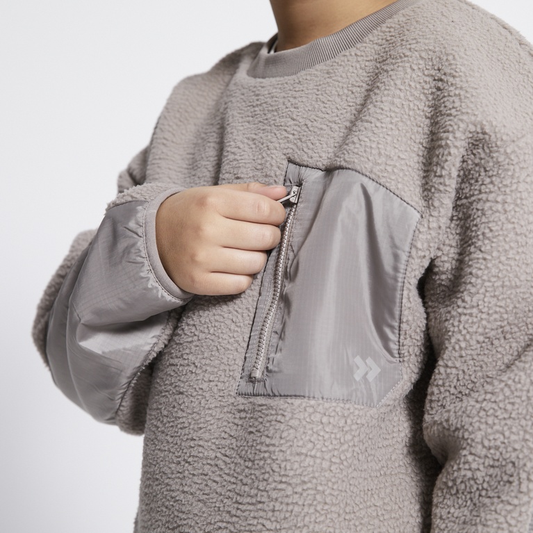 Pile sweatshirt "Active pile" Beige